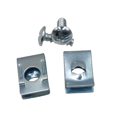 PRESILHA COM PARAFUSO DE FIXAR RABETA FAN 125/ 150/ 160/ TITAN 150/ 160